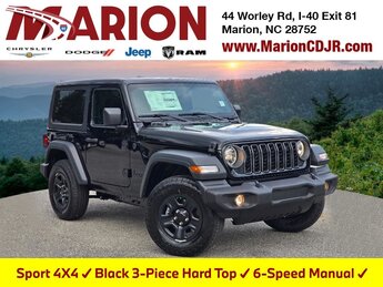 2025 Jeep Wrangler Sport 3.6L V6 24V VVT Engine 2 Door SUV 4X4