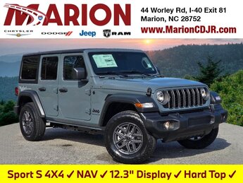 2025 Jeep Wrangler Sport S Automatic 2.0L I4 DOHC Engine 4X4 SUV 4 Door
