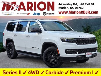 2025 Bright White Clearcoat Jeep Wagoneer Series II 3.0L I6 Engine SUV Automatic