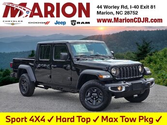 2025 Jeep Gladiator Sport 3.6L V6 24V VVT Engine 4 Door 4X4 Automatic Truck