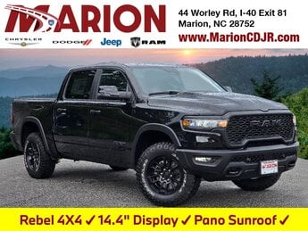 2026 Ram 1500 Rebel 4X4 4 Door 3.0L I6 Engine Truck Automatic