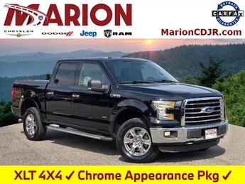 2016 Shadow Black Ford F-150 XLT 3.5L V6 Engine 4 Door Automatic 4X4