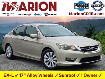 2013 Honda Accord EX-L Car FWD 2.4L I4 DOHC i-VTEC 16V Engine