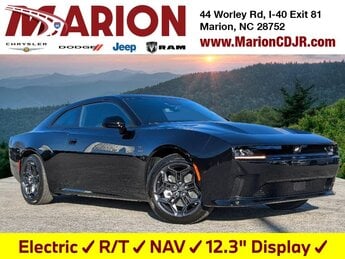 2025 Diamond Black Crystal Pearlcoat Dodge Charger R/T 2 Door AWD Electric Motor Engine