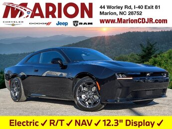 2025 Diamond Black Crystal Pearlcoat Dodge Charger R/T 2 Door AWD Electric Motor Engine
