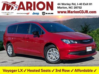 2025 Red Hot Pearlcoat Chrysler Voyager LX Automatic FWD Van 4 Door