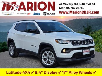 2025 Jeep Compass Latitude SUV 2.0L I4 DOHC Engine 4X4 4 Door