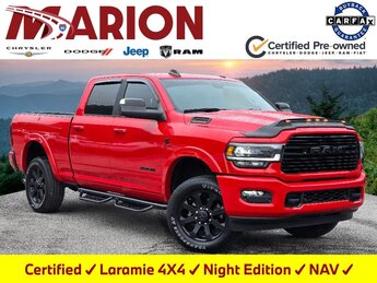 2022 Flame Red Clearcoat Ram 3500 Laramie Truck 4 Door 6.7L I6 Engine 4X4 Automatic
