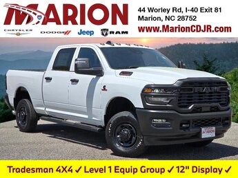 2025 Bright White Clearcoat Ram 2500 Tradesman Truck 4X4 4 Door
