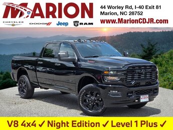 2025 Diamond Black Crystal Pearlcoat Ram 2500 Big Horn Truck 6.4L V8 Engine 4X4