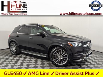 2021 Black Mercedes-Benz GLE GLE 450 3.0L I6 Turbo Engine Automatic SUV AWD
