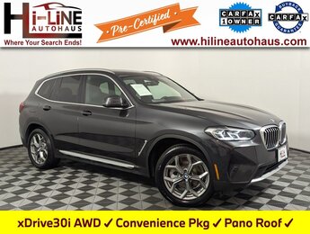 2024 Dark Graphite Metallic BMW X3 xDrive30i AWD SUV Automatic I4 Engine 4 Door
