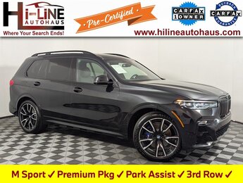 2022 Black Sapphire Metallic BMW X7 xDrive40i 4 Door SUV Automatic 3.0L I6 DOHC 24V Engine