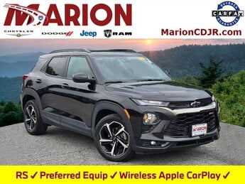 2022 Mosaic Black Metallic Chevrolet Trailblazer RS 1.3L Ecotec Turbo DOHC SIDI w/VVT Engine 4 Door FWD