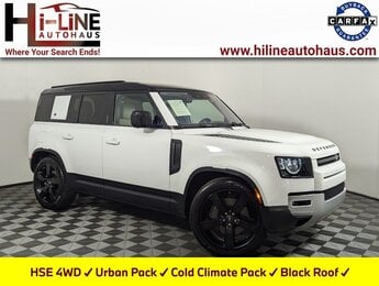 2020 Fuji White Land Rover Defender 110 HSE 4 Door Automatic 3.0L I6 Engine SUV AWD