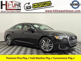 2019 Brilliant Black Audi A6 3.0T Premium Plus Car 4 Door 3.0L V6 Turbocharged DOHC 24V LEV3-ULEV70 335hp Engine Automatic AWD