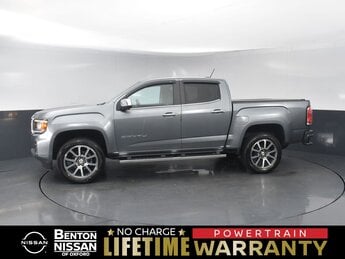 2022 Satin Steel Metallic GMC Canyon 2WD Denali Truck V6 Engine Automatic
