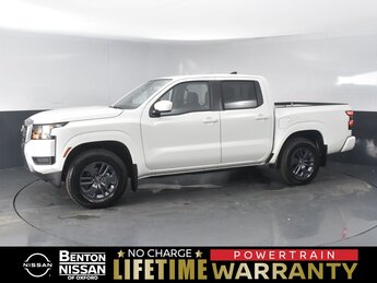 2025 Glacier White Nissan Frontier SV 4 Door RWD 3.8L DI DOHC 24V V6 Engine Automatic