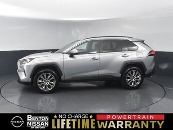 2020 Silver Sky Metallic Toyota RAV4 XLE Premium 2.5L 4-Cylinder DOHC Dual VVT-i Engine 4 Door SUV