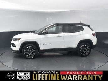 2024 Bright White Clearcoat Jeep Compass Limited 2.0L I4 DOHC Engine SUV Automatic 4 Door 4X4