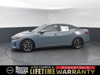 2025 Atlantic Gray Metallic Nissan Sentra SV Car 4 Door Automatic (CVT) FWD
