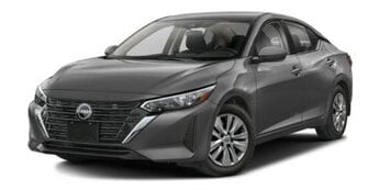 2025 Atlantic Gray Metallic/Super Black Nissan Sentra SR FWD Automatic (CVT) Car 2.0L I4 DOHC Engine 4 Door
