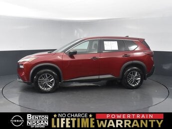 2023 Scarlet Ember Tintcoat Nissan Rogue S 4 Door SUV AWD 1.5L I3 Turbocharged DOHC 12V LEV3-ULEV50 201hp Engine