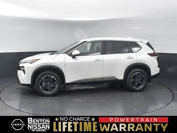 2026 Everest White Pearl Tricoat Nissan Rogue SV FWD 4 Door SUV