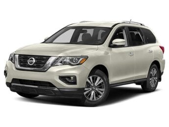 2019 Glacier White Nissan Pathfinder SV SUV V6 Engine Automatic (CVT) 4X4