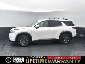 2025 Everest White Pearl Tricoat Nissan Pathfinder SV FWD SUV 4 Door Automatic 3.5L V6 DOHC Engine