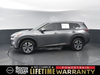 2023 Gun Metallic Nissan Rogue SV FWD 1.5L I3 Turbocharged DOHC 12V LEV3-ULEV50 201hp Engine 4 Door SUV Automatic (CVT)
