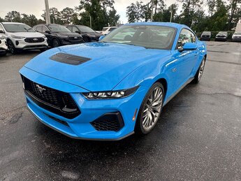2025 Grabber Blue Metallic Ford Mustang GT Premium Automatic Car 2 Door RWD