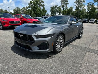 2025 Carbonized Gray Metallic Ford Mustang GT Premium Convertible RWD Automatic 5.0L V8 Ti-VCT Engine