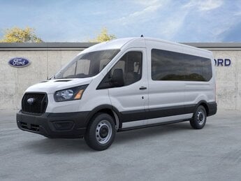 2025 Oxford White Ford Transit-350 XL Automatic RWD EcoBoost 3.5L V6 GTDi DOHC 24V Twin Turbocharged Engine Van 3 Door
