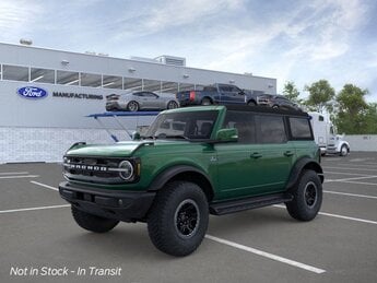 2025 Eruption Green Metallic Ford Bronco Outer Banks 4 Door Automatic 2.7L EcoBoost V6 Engine