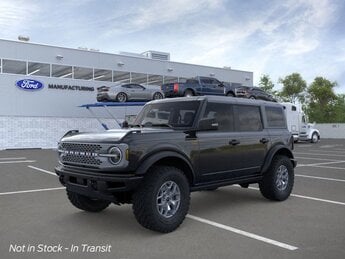 2025 Shadow Black Ford Bronco Badlands 4 Door SUV Manual 2.7L EcoBoost V6 Engine 4X4