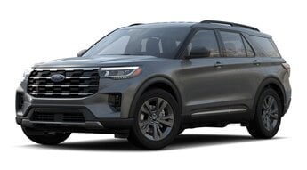 2025 Carbonized Gray Metallic Ford Explorer Active 4 Door SUV 2.3L EcoBoost I-4 Engine Automatic 4X4