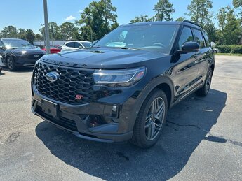 2025 Agate Black Metallic Ford Explorer ST 4 Door RWD Automatic