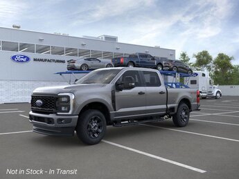 2025 Carbonized Gray Metallic Ford Super Duty F-350 SRW XL Power Stroke 6.7L V8 DI 32V OHV Turbodiesel Engine 4X4 Truck