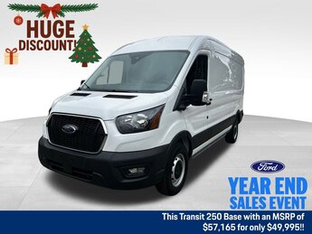 2025 Ford Transit-250 Base 3.5L V6 Flex Fuel Engine Automatic Van RWD 3 Door