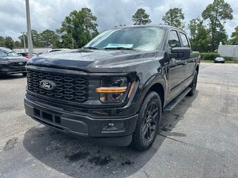 2025 Agate Black Metallic Ford F-150 STX RWD Truck 4 Door Automatic