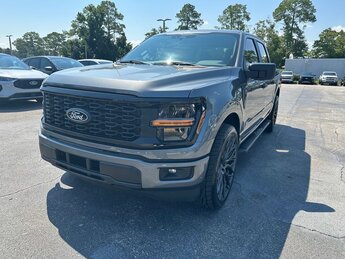 2025 Carbonized Gray Metallic Ford F-150 STX RWD 2.7L V6 EcoBoost Engine Automatic