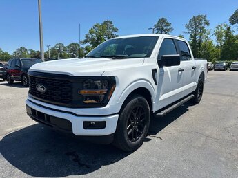 2025 Oxford White Ford F-150 STX Truck RWD 2.7L V6 EcoBoost Engine