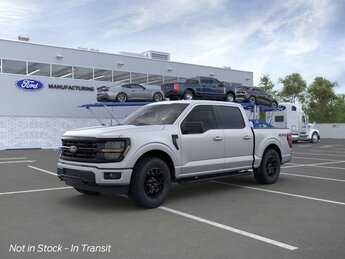 2025 Iconic Silver Metallic Ford F-150 XLT 5.0L V8 Engine Automatic 4X4 Truck 4 Door
