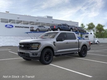2025 Carbonized Gray Metallic Ford F-150 XLT Automatic 3.5L PowerBoost Full-Hybrid V6 Engine Truck 4X4