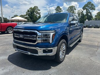 2025 Atlas Blue Metallic Ford F-150 Lariat 4X4 4 Door Truck