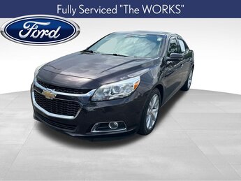 2015 Sable Metallic Chevrolet Malibu LTZ Car FWD Automatic ECOTEC 2.5L I4 DGI DOHC VVT Engine 4 Door