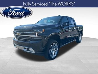 2021 Mosaic Black Metallic Chevrolet Silverado 1500 High Country Truck 4 Door Automatic
