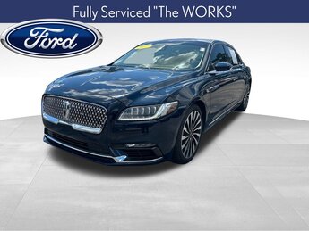 2017 Rhapsody Blue Lincoln Continental Black Label 3.0L V6 Engine 4 Door Automatic Car AWD
