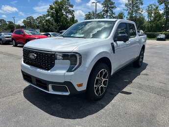2025 Space White Metallic Ford Maverick Lariat Truck 4 Door Automatic (CVT)